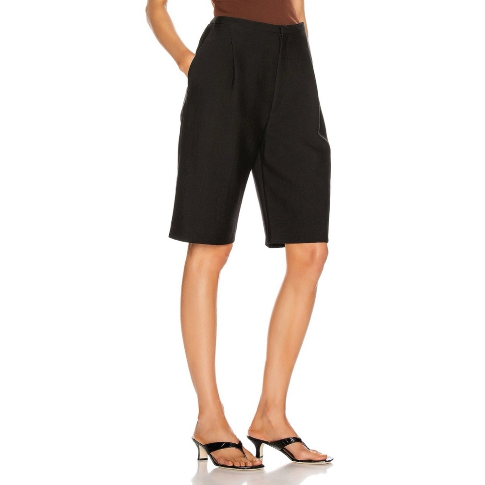 Totéme Lluc Bermuda Short in Black - Picture 7 of 15